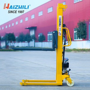 (CTY-D1T-1.6M) apilador manual de la mano del mástil del apilador de paleta 1000kg con <span class=keywords><strong>el</strong></span> motor - Product Image 3