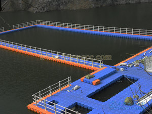Odular-loating ontoon, ystem, wimming - Product Image 4