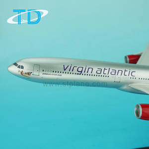 Modellino di Aereo Virgin <span class=keywords><strong>Atlantic</strong></span> A340-600 in Scala 1:160, 47cm, Articolo di Alta Qualità per Acquisti di Gruppo - Product Image 3