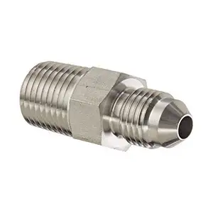 1/4"MJICX1/4" MNPT Stainless Steel JIC 37 Fittings