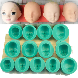 3D reutilizable de silicona cara Fondant pastel moldes de jabón a mano hecho a mano Diy hornear magdalenas antiadherente-Cuadrado Mario cartas estrella Sil - Product Image 2