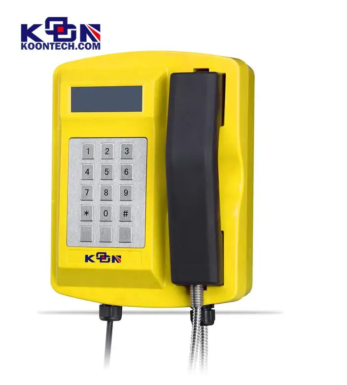 Discagem automática do telefone telefone industriais knsp- 18 telefone integrado