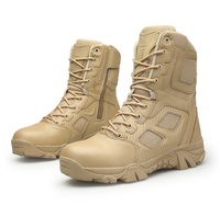 Bottes Tactiques Homme Gina Marque Imperméables Légères de Randonnée et de Travail, Bottes du Désert Respirantes
