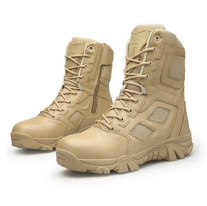 Stivali <span class=keywords><strong>Tattici</strong></span> da <span class=keywords><strong>Uomo</strong></span> Gina Impermeabili e Leggeri da Lavoro Escursionismo e Deserto Traspiranti - Product Image 3