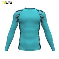 Rashguard de BJJ personnalisé sublimé en gros
