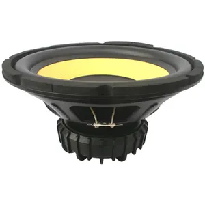 Altoparlante woofer di alta qualità con doppio 2/4 ohm 350w rms alimentato subwoofer 10 pollici