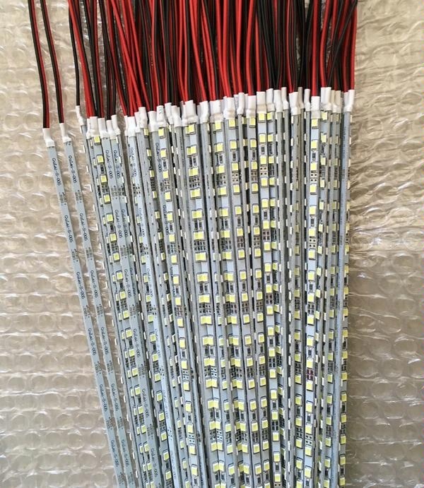4 мм Pcb 2835smd 90led 120led под прилавком витрина светодиодные световые полосы