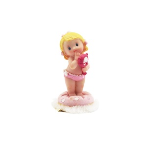 Hecho a mano encantador polyresin bebé estatuilla para <span class=keywords><strong>el</strong></span> ornamento del jardín - Product Image 1