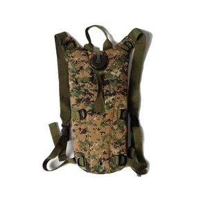 Wholesale TPU multi camo back packs 2L water bag tactical hiking hydration backpacks with water bladder