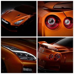 ชุดคิตตัวถังรถ PP,ชุดกันชนหน้า R35แปลงสภาพได้ MY17 GTR 08-16สำหรับ2017 R35 CBA DBA - Product Image 2
