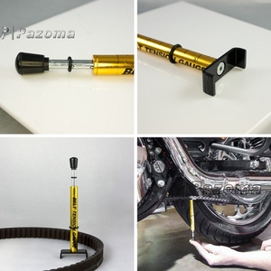 Jauge de tension de courroie pour moto <span class=keywords><strong>Harley</strong></span> Touring Sportster Dyna Softail Glide, tendeur réglable - Product Image 3