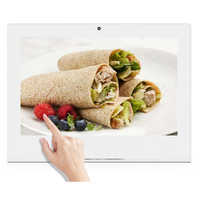 Tablette Android 10,1 pouces en forme de L pour la commande dans les restaurants, avec NFC, PoE, port RJ45, Wi-Fi