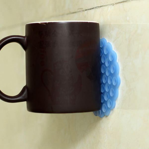 Модный экологически чистый двухсторонний круглый присоска