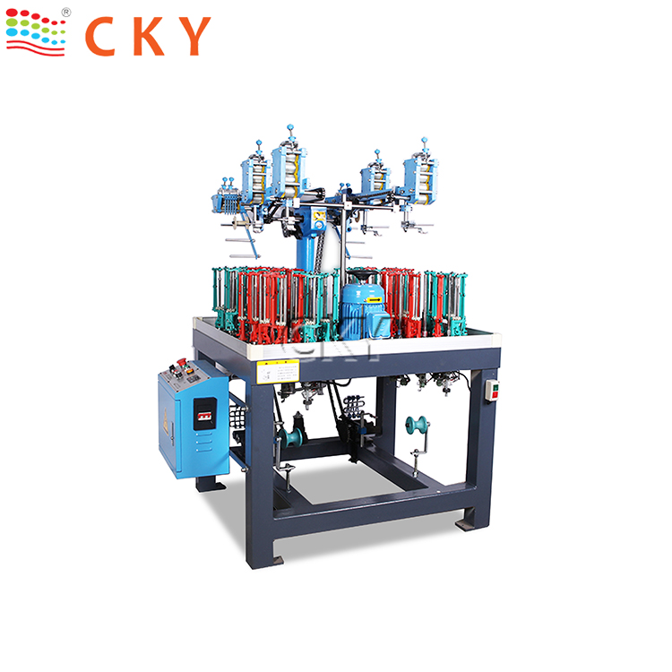 CKY 417A 17 шпиндели высокая скорость кружева плетение машина