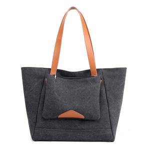 Bolso grande de compras de lona de algodón para mujer - Product Image 5