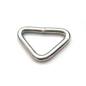 Hongsheng Custom Metal Stainless Steel Wire Forming Spring Triangle ring Steel V Ring