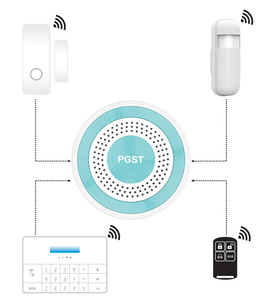 <span class=keywords><strong>Sirena</strong></span> de alarma inalámbrica con luz estroboscópica y alta DB <span class=keywords><strong>sonidos</strong></span> de moda diseñado para el sistema de alarma - Product Image 2