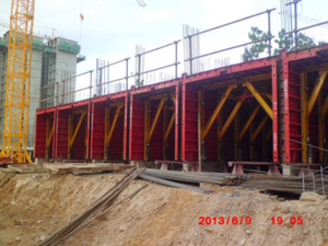 Tunnels chalung für Wohngebäude mit Zellstruktur - Product Image 3