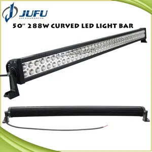 Prezzo di fabbrica barra luminosa a LED da 50 pollici Offroad 4 x4 barra luminosa a LED per auto 288W