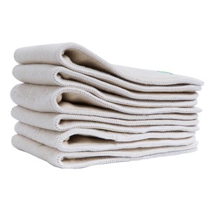 Ananbaby pañales soaker ecológica natural bebé algodón cáñamo inserciones pañales - Product Image 4
