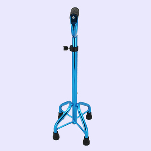Médical Quadripode quatre jambes extensible en aluminium <span class=keywords><strong>canne</strong></span> - Product Image 2