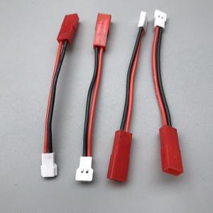 2ピンオス-メスPC電源用錫メッキ銅導体ISO9001準拠圧着ワイヤケーブルアセンブリ - Product Image 1