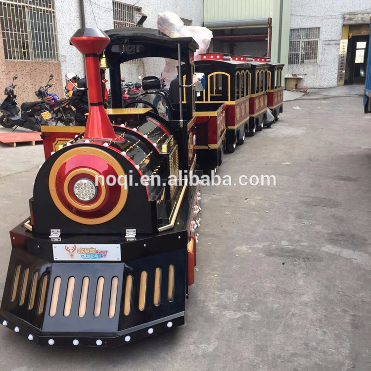 Mini Électrique Touristiques Utilisé Sans Rail Train Bonne qualité mini électrique trackless train touristique manèges à vendre