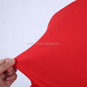 <span class=keywords><strong>Housse</strong></span> de <span class=keywords><strong>chaise</strong></span> rouge en spandex <span class=keywords><strong>universelle</strong></span> pour décoration de mariage - Product Image 3
