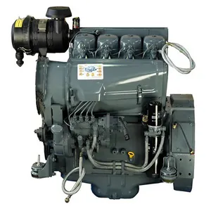 ใบรับรอง CE 4สูบอากาศเย็น Deutz ชุดเครื่องยนต์ F4L912สำหรับสร้างเครื่องจักรผู้ผลิตชิ้นส่วนเครื่องยนต์ดีเซล