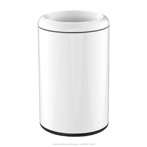 12L cubo de basura de acero inoxidable redonda en el <span class=keywords><strong>hotel</strong></span> teatro basura con grandes abierto - Product Image 1