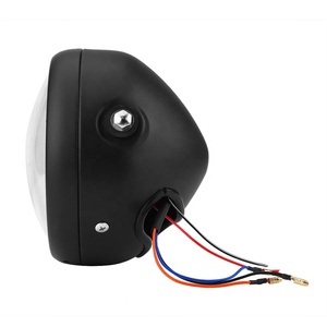 Lampe frontale ronde universelle à LED pour Harley, <span class=keywords><strong>Vintage</strong></span>, DC12V, 5.75 pouces, <span class=keywords><strong>phare</strong></span> de <span class=keywords><strong>moto</strong></span> - Product Image 4