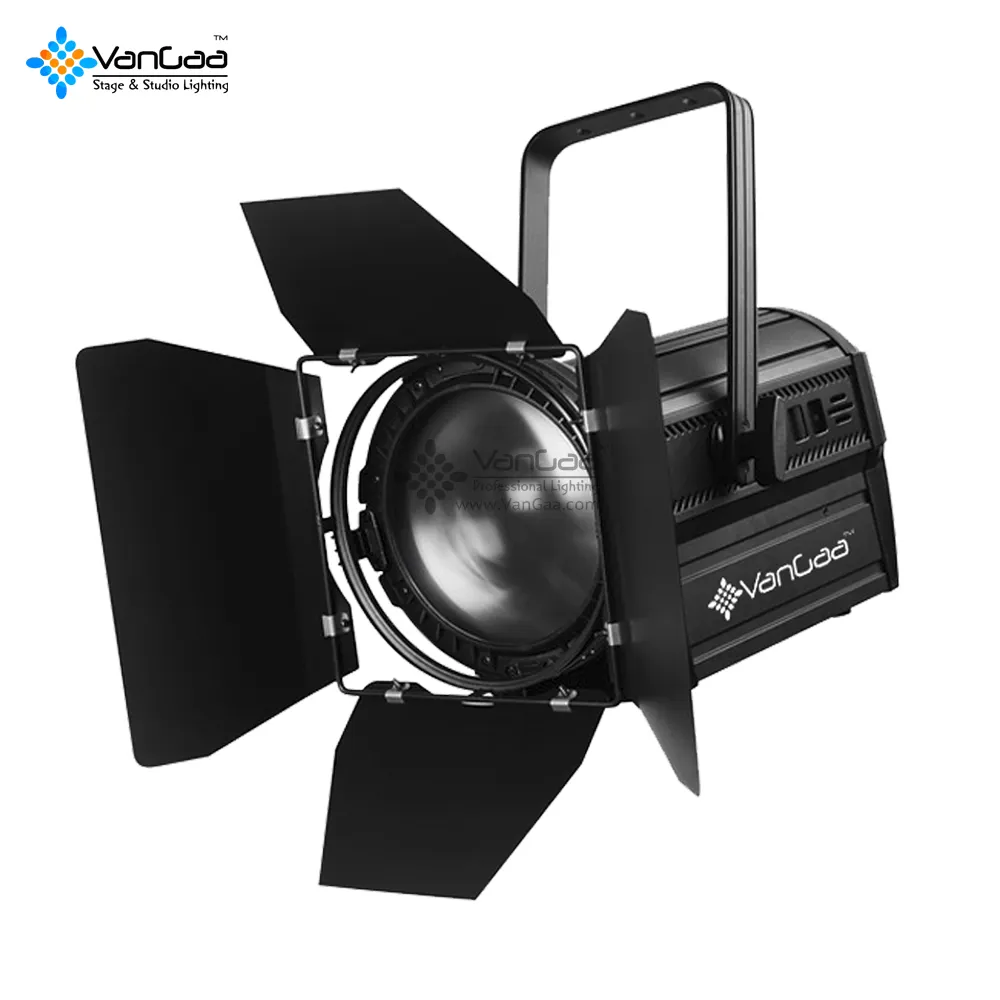 VanGaa 100W warm weißes tragbares TV Studio Video licht CIR 95 3200K/5600K Manuelle Zoom bühne LED Fresnel Spot licht