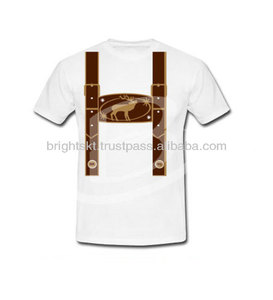 T-shirt homme oktoberaken Lederhosen, Costume, nouveau t-shirt blanc du Festival de bière (vêtements tubulaires), - Product Image 1