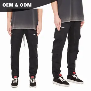 OEM 高品质设计师时尚货物男孩裤子男士修身适合货物裤子