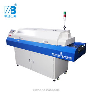 ZB830RF Điều Chỉnh Tốc Độ Gió Nóng Reflow Oven/SMT Reflow Oven Machine/PCB Reflow Hàn + 8 Khu Sưởi Ấm (Lên 4 Xuống 4) - Product Image 3