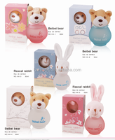 Vente en gros de parfum Mingna 50ml pour enfants avec bonnet animal mignon et moelleux