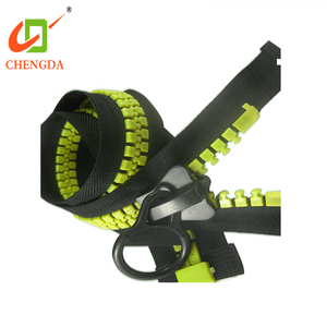 Xfchengda — 20 #, dents géantes en plastique avec <span class=keywords><strong>fermeture</strong></span> éclair, vente en gros - Product Image 3