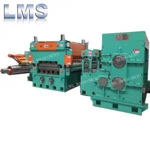 new high speed rotary shear type cut to length machine fyling cutting metal coil to plate with leveler and automatic stacker