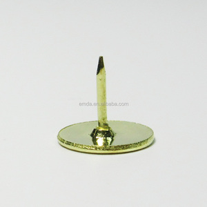 <span class=keywords><strong>Gros</strong></span> or couleur tête plate push pins pour bureau et la maison - Product Image 2