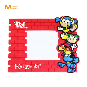 Custom 3D promotional rubber pvc <b>frame</b> - Product Image 6