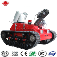 Robot Mobile Pemadam Kebakaran Terkemuka