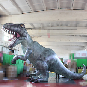 Thực Tế Jurassic Thế Giới Đi Bộ Dành Cho Người Lớn Phim Hoạt Hình Kích Thước Cuộc Sống Inflatable Dinosaur T-REX Trang Phục - Product Image 5
