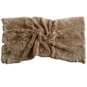 China Factory Wholesale Dyed Rex <strong>Rabbit</strong> <strong>Fur</strong> <strong>Plate</strong>/<strong>fur</strong> Carpet/throw/blanket - Product Image 4
