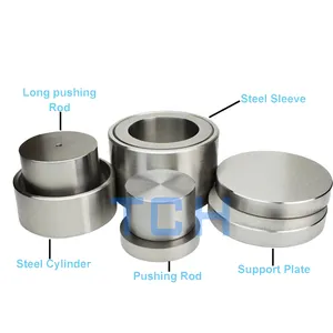 4.7 " ( 120 مللي متر ، I.D) مساحيق جافة الضغط يموت مجموعة قالب التتش-EQ-Die-120D/سيراميك المعادن مسحوق الضغط العفن