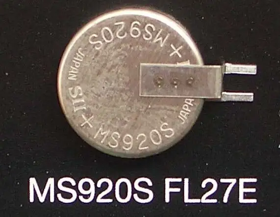 MS920S MS920SEแบบชาร์จไฟ3โวลต์กลับขึ้นแบตเตอรี่ตัวเก็บประจุซุปเปอร์MS920SE FL27E