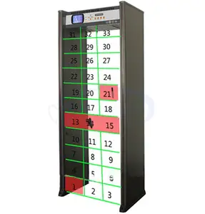 Detector de marco de 33 zonas de alta sensibilidad, Detector de Metal