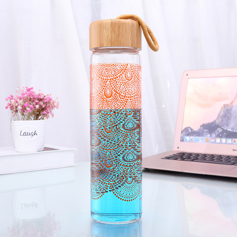 Shanghai Linkand Borosilicate Sport Glass Water Bottle
