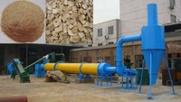 Sécheur rotatif industriel UD-T600 pour machine à briquettes de charbon de bois, machine à sciure de bois, presse à granulés de bois