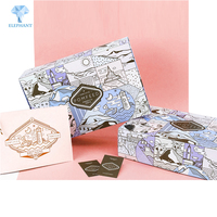 Farben Die Cut Baby Kids Snack Food Folding Wellpappe verpackung Box