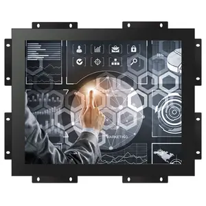 high brightness 1500 nits outdoor 19 inch embedded open frame touch screen lcd monitor